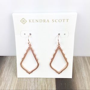 Kendra Scott Sophia rose gold earrings
